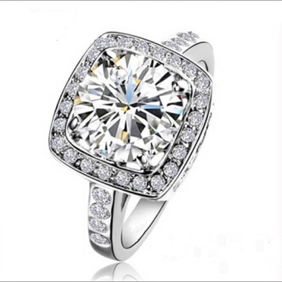 RESERVED FOR ASHLEY 6 Ct Queen Anne Wedding Ring - Picture 2 of 3